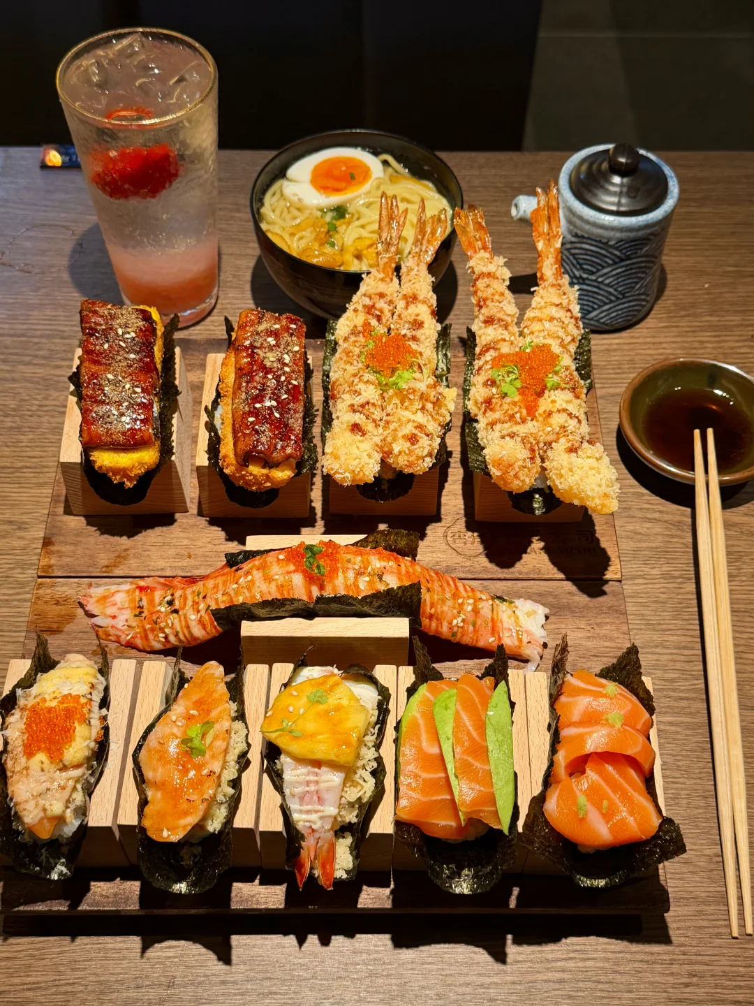 感觉是长沙目前第一好吃的手卷🍣！！！