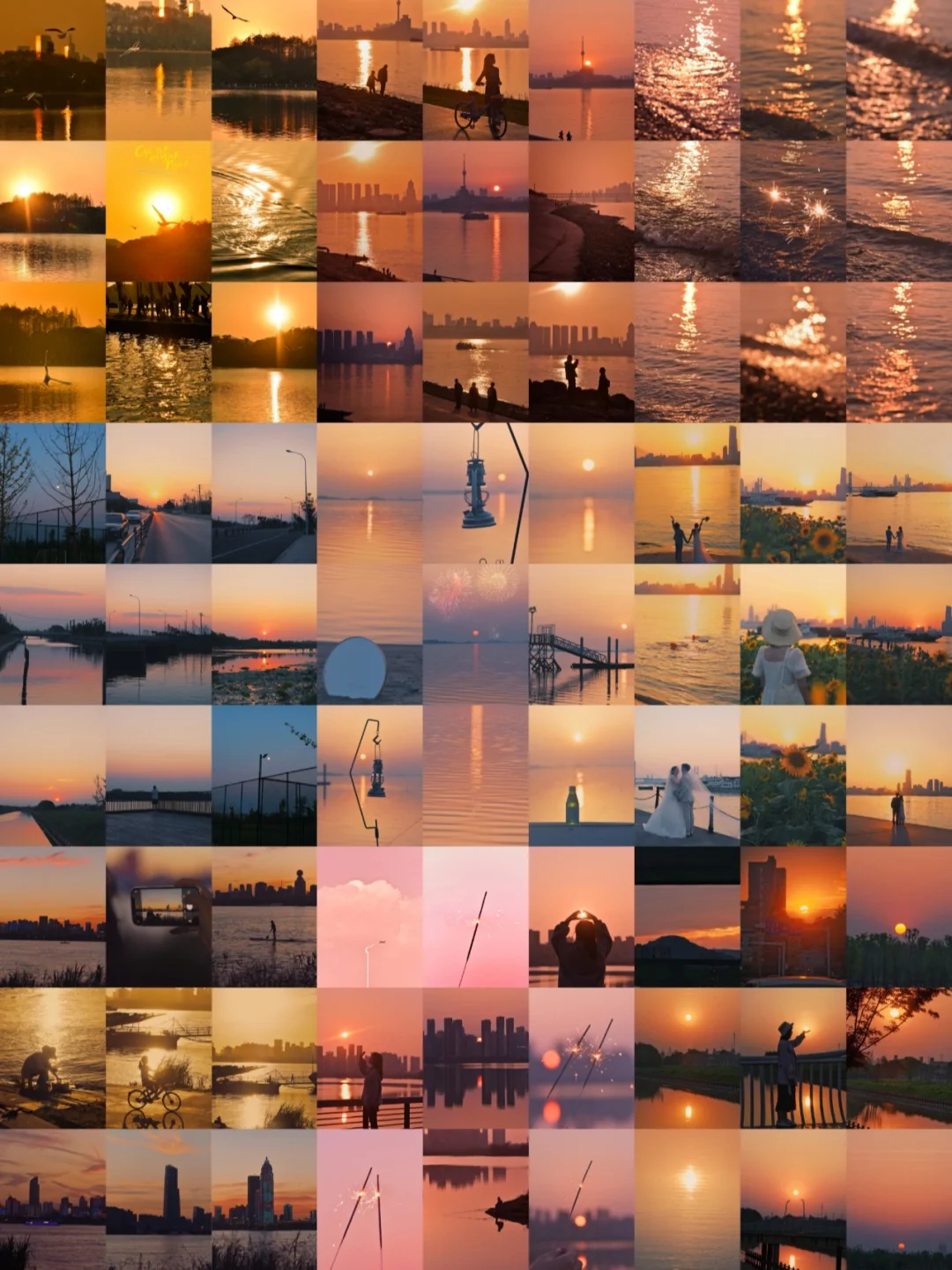 2021夕阳合集/我在武汉贩卖日落🌅