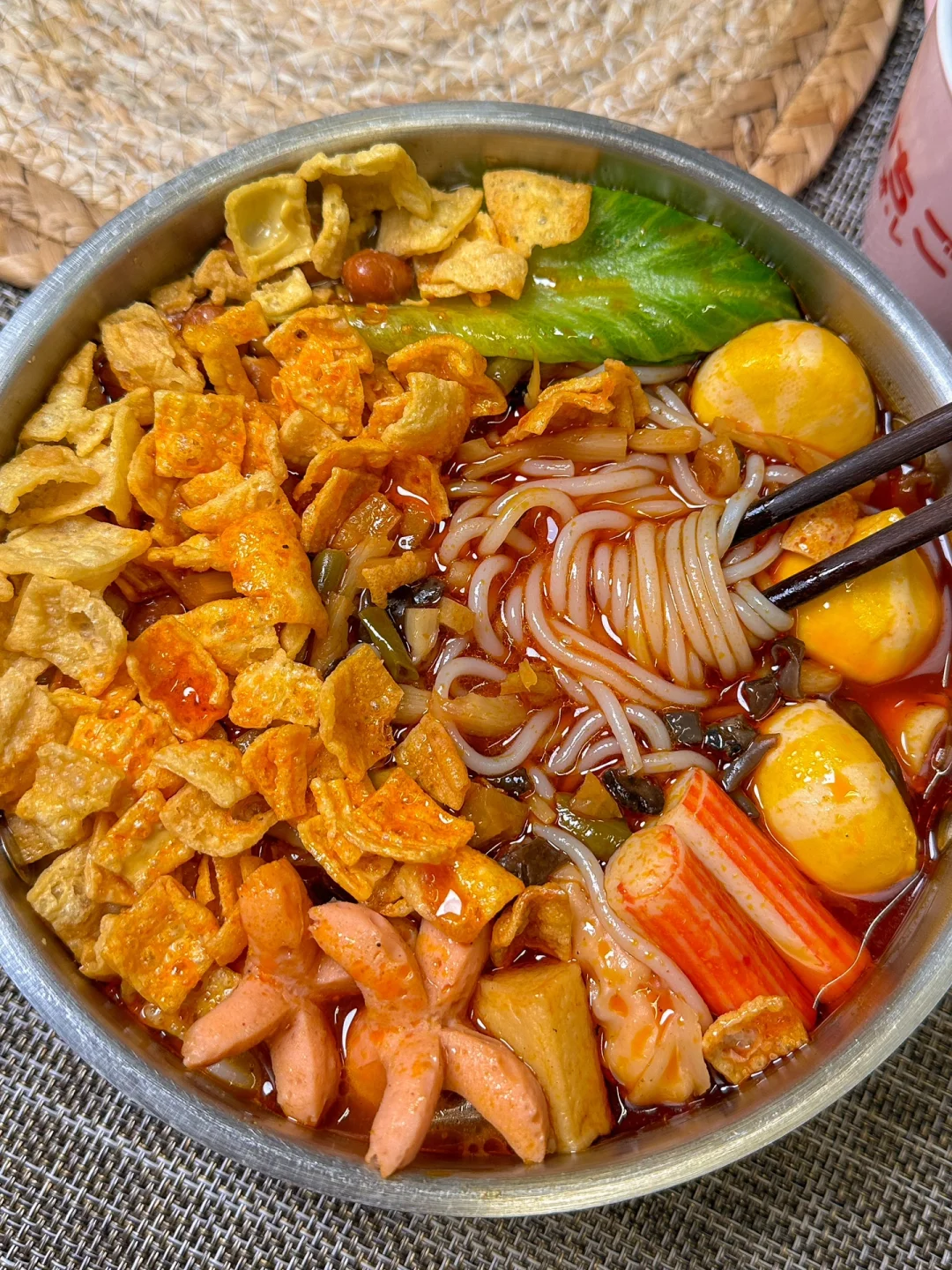 呜呜...我怎么才发现这样煮螺蛳粉太好吃了！