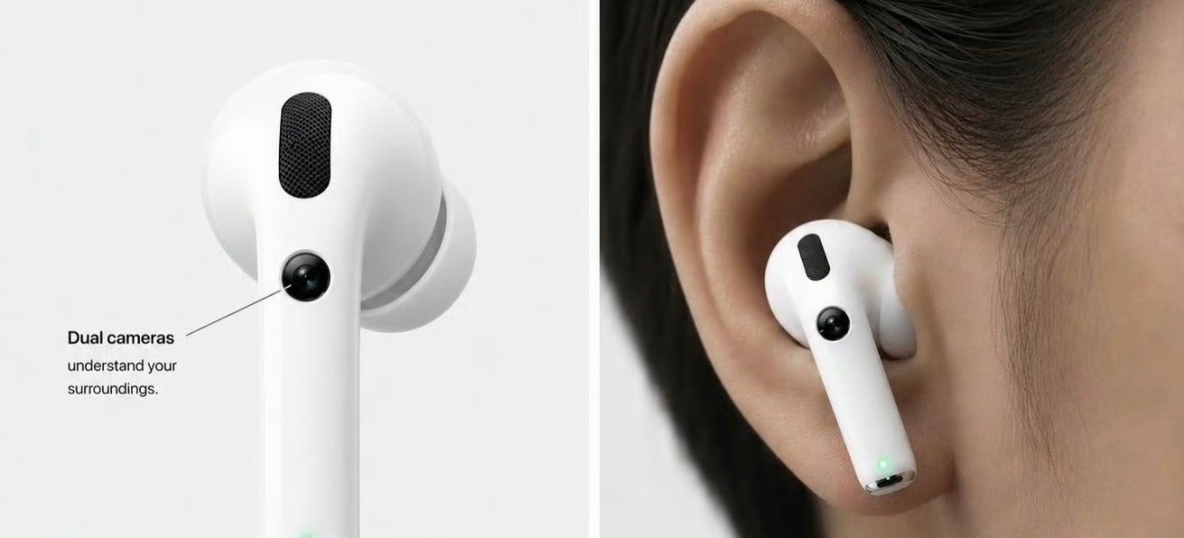 #带摄像头AirPods实机演示曝光#

真有带摄像头的AirPods 啊？

网传代号B790大概率命名AirPods Ultra，
据说9月和iPhone18一起亮相。

这个镜头根本不是用来随手拍照的，
主要帮Siri实现视觉识别，
扫书本、物品直接语音查资料，
免掏手机确实很方便。

但争议也直接拉满，
大家最担心公共场合偷拍隐患 ​