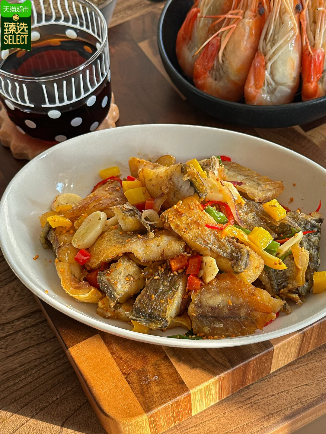 外酥里嫩的香煎大黄鱼 光闻着就很香了😋