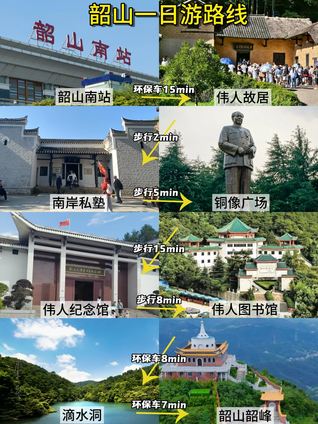 湖南韶山一日游旅行攻略！！附巨全吃喝玩乐！！