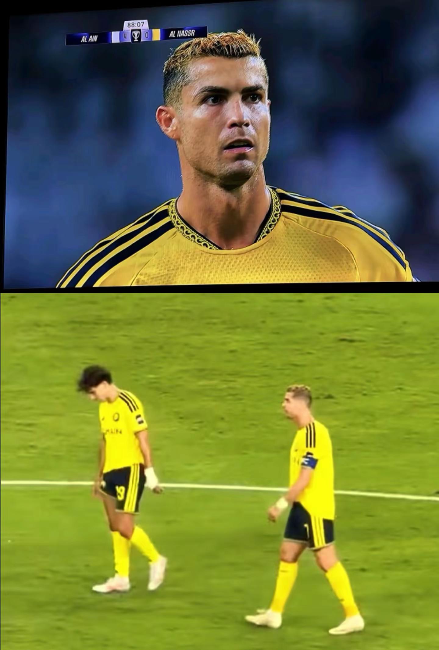 亚冠精英联赛⚽西亚区。首轮/客场/利雅得胜利惨败💔❌0️⃣▪️◾️◼️⬛C罗亚冠