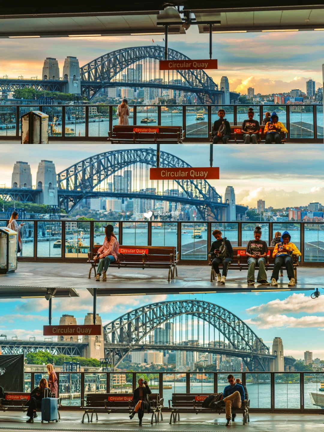 南半球最美车站🇦🇺爱在日落黄昏时的浪漫✨