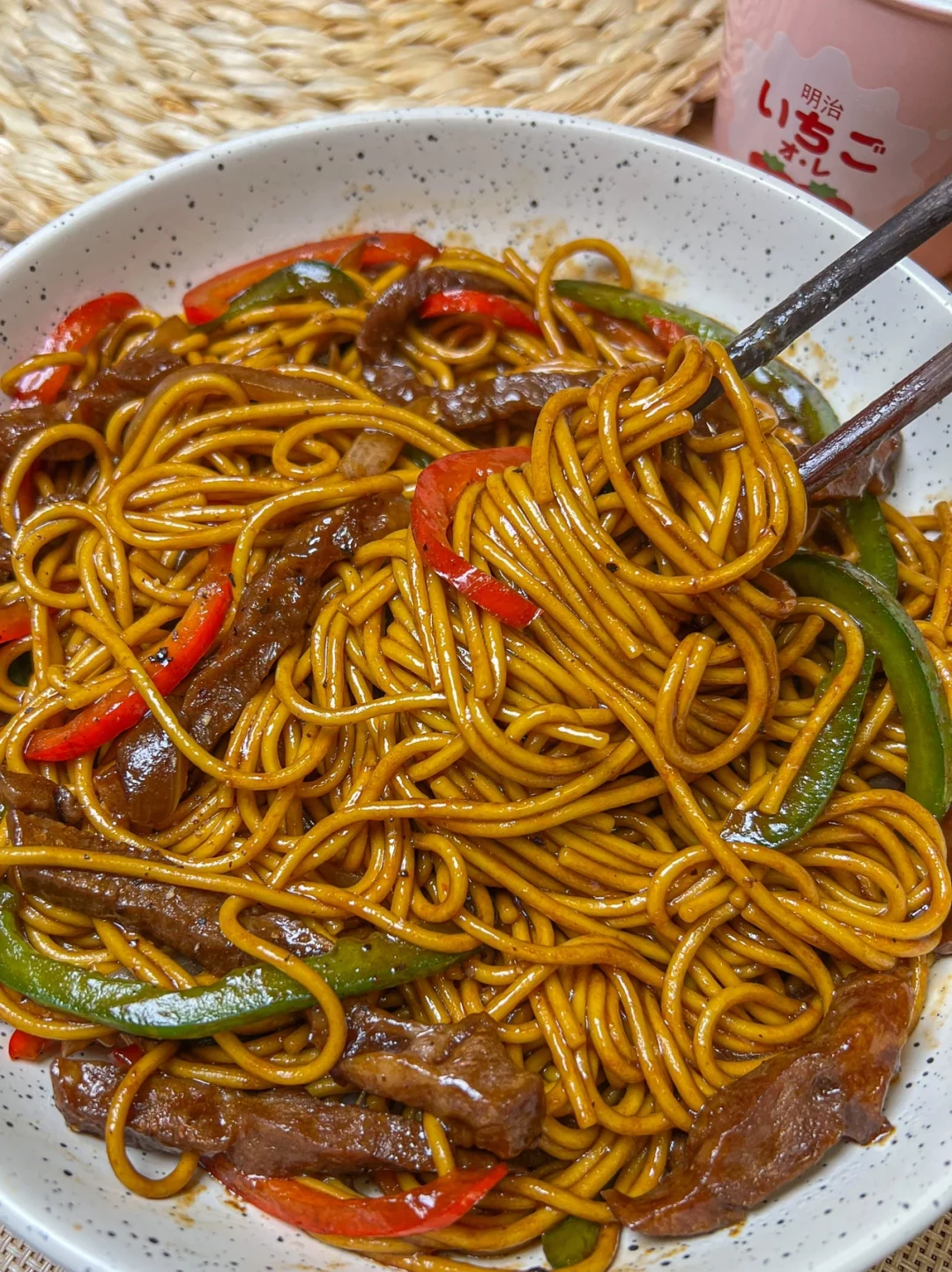 炒面这一块我就没输过！！香到飞起～