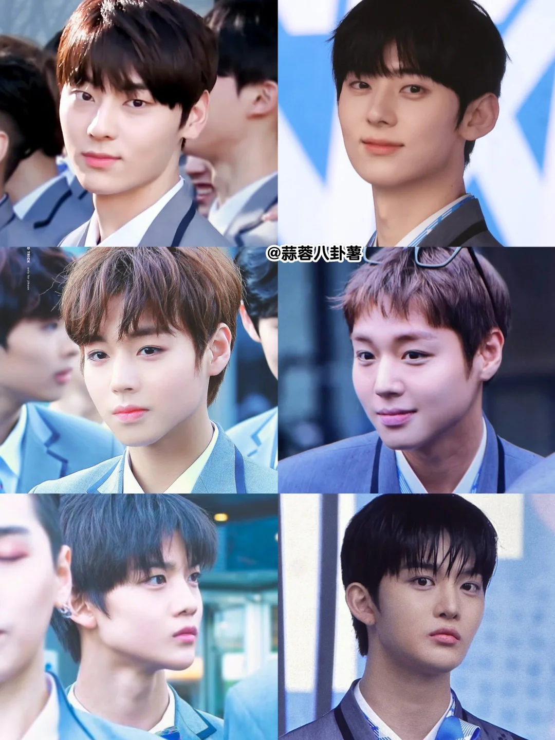 爷青回‼️wannaone重组选秀饭拍对比👀