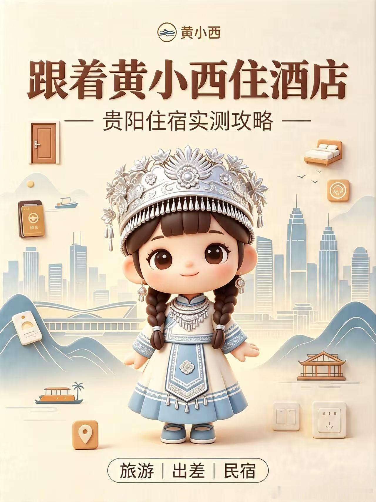 贵阳云岩住宿不踩雷✨首测整理3档酒店哈喽大家好👋黄小西正式上线探店啦...