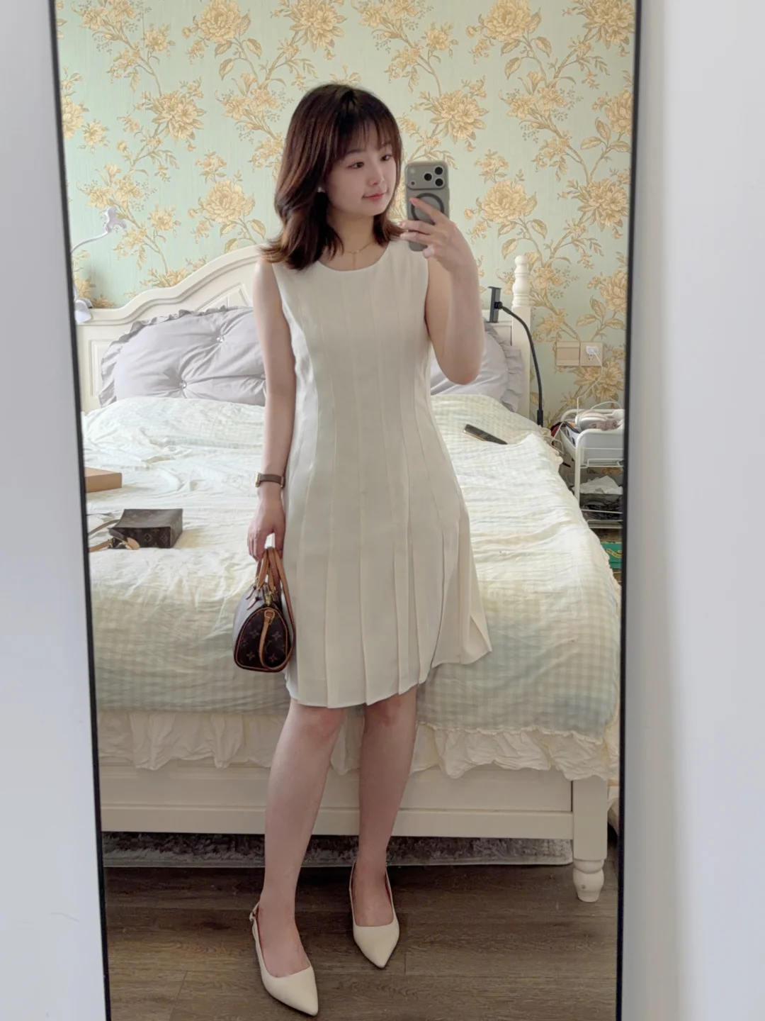 153cm48kg｜小个子气质通勤连衣裙～