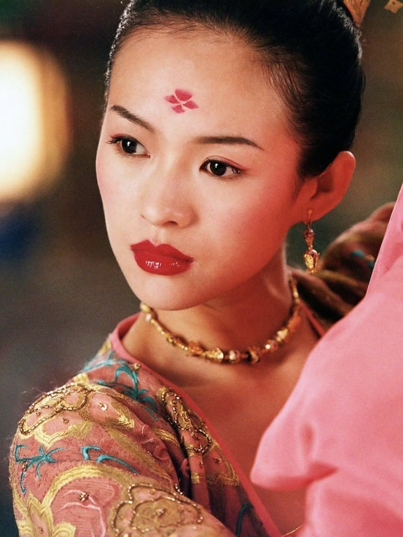 2004年，《十面埋伏》中的章子怡。