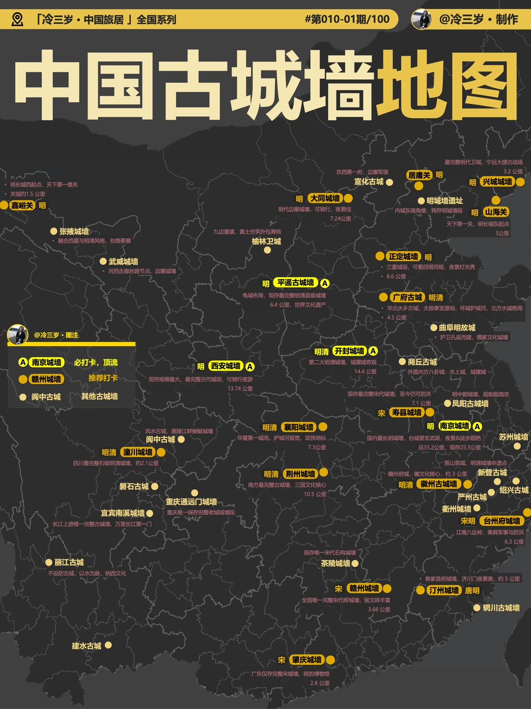 中国有哪些值得去的古城墙？你去过几座？