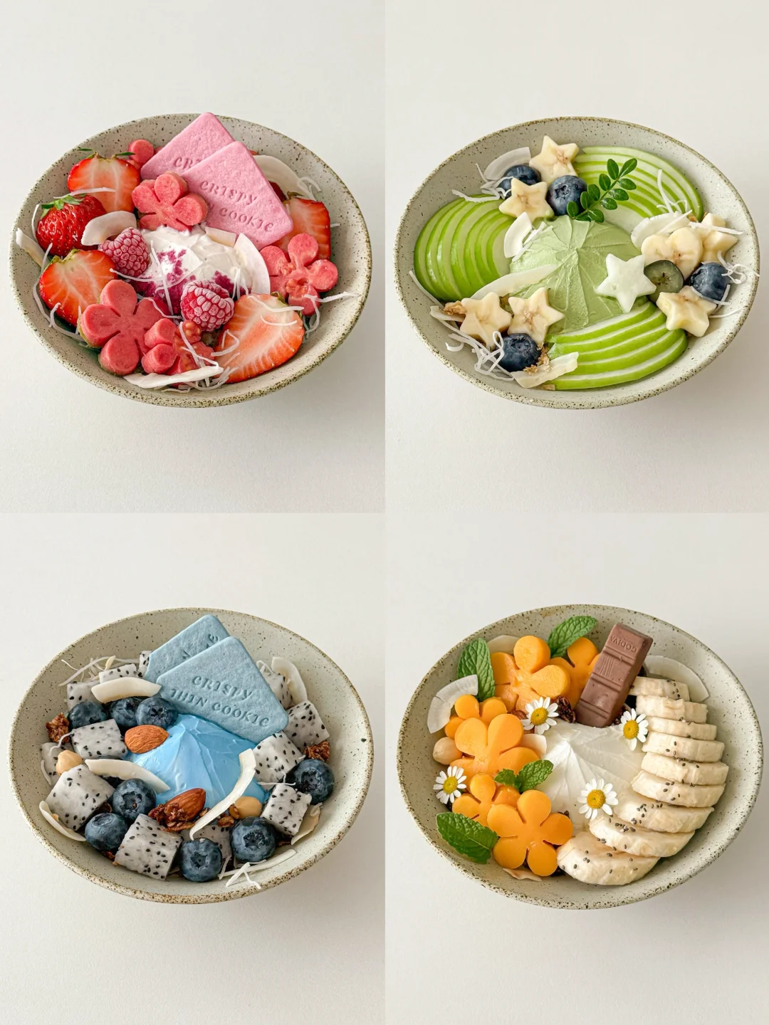 🎨5分钟自制春夏希腊酸奶碗✨巨好吃超抗饿🤤