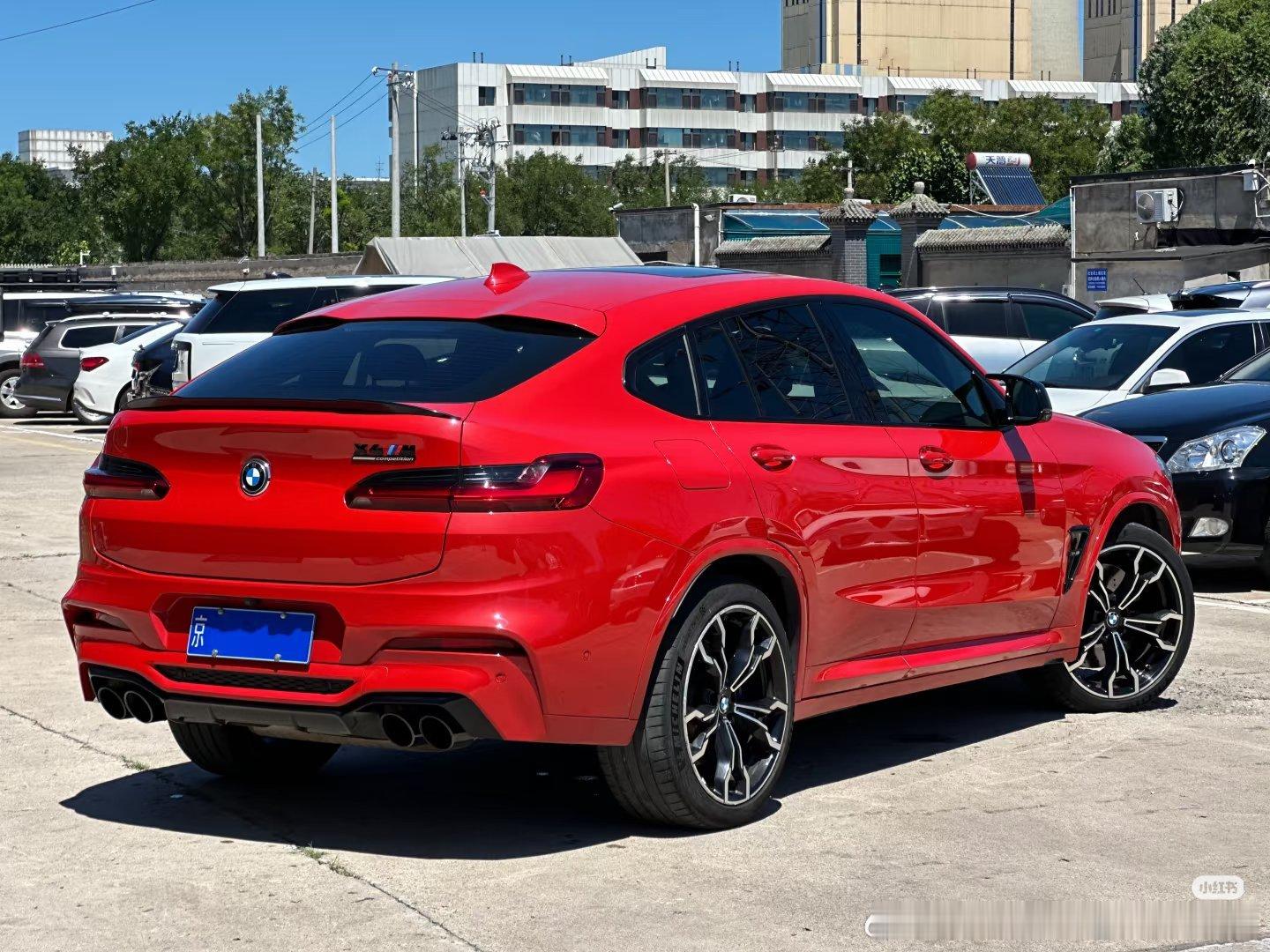 这辆开过的宝马X4M雷霆版，车况精品还算完美，全车原版原漆，体验一下S58的咆哮，直接帅炸，排气声浪特别动听，偶尔这台性能车很有味道，开起来还是太拉风了 ​