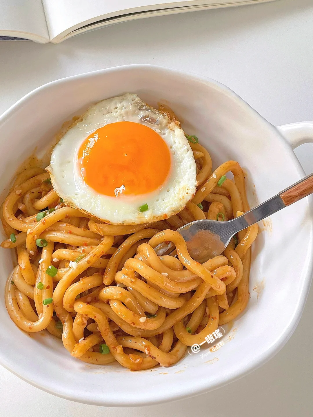 ㊙️酱汁浓郁｜花生酱拌乌冬面🍜一碗不够吃