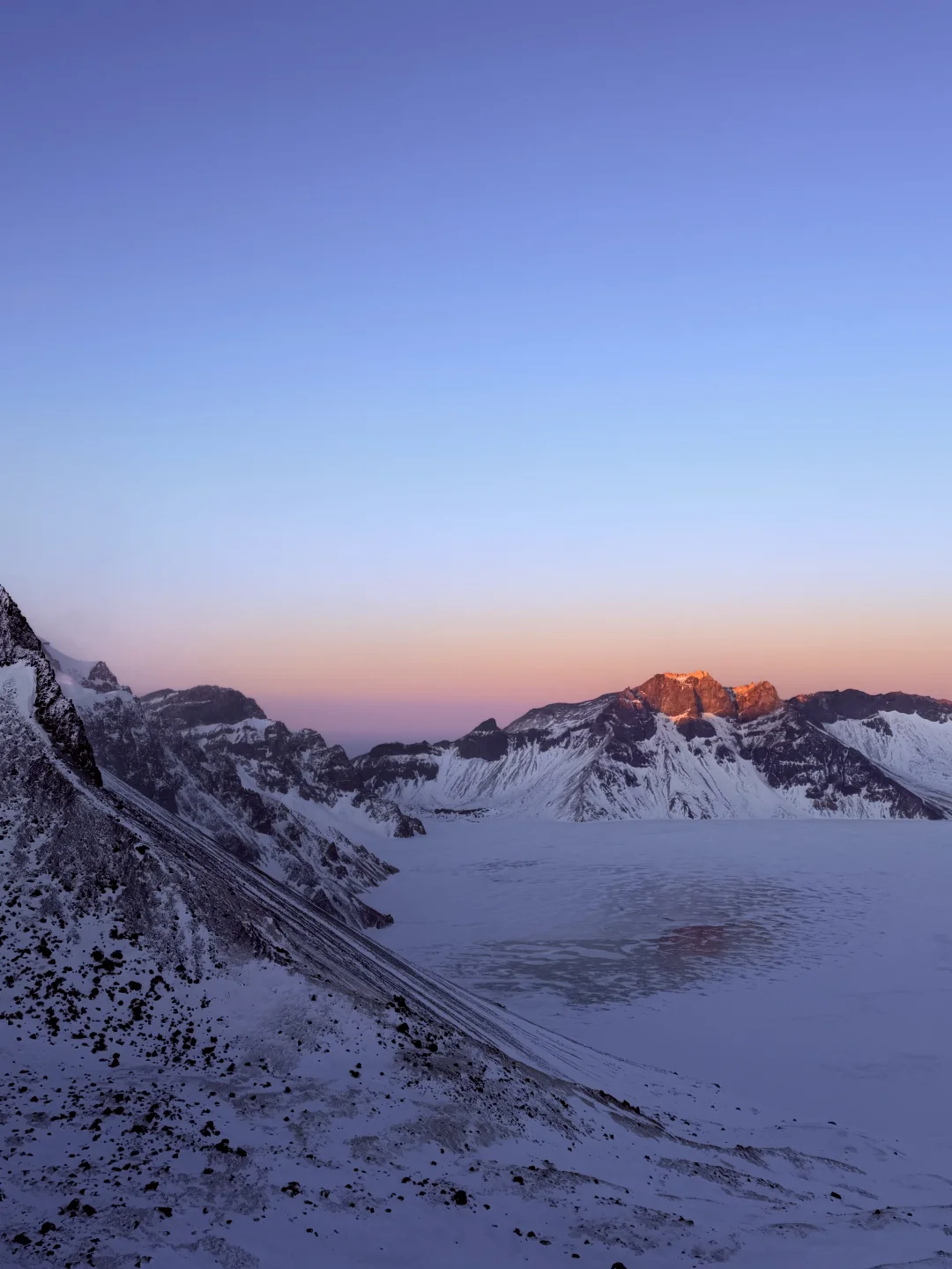 是谁第一次来长白山，就看到了天池🏔️