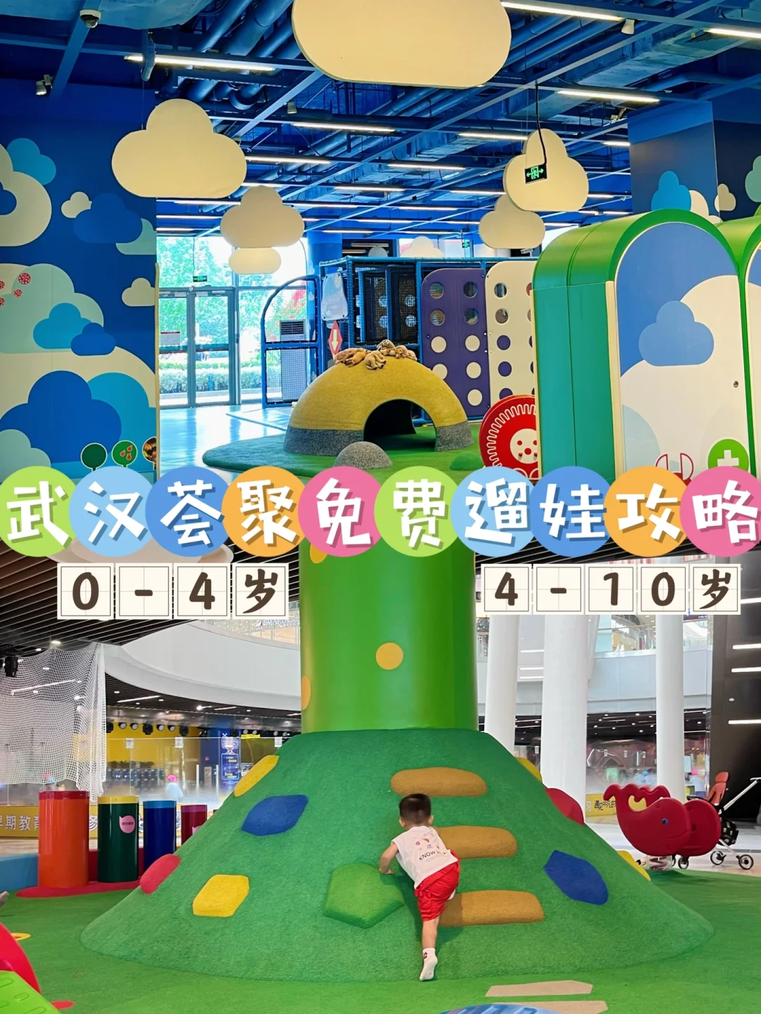 武汉遛娃第6️⃣1️⃣站—夏日遛娃必去免费商场