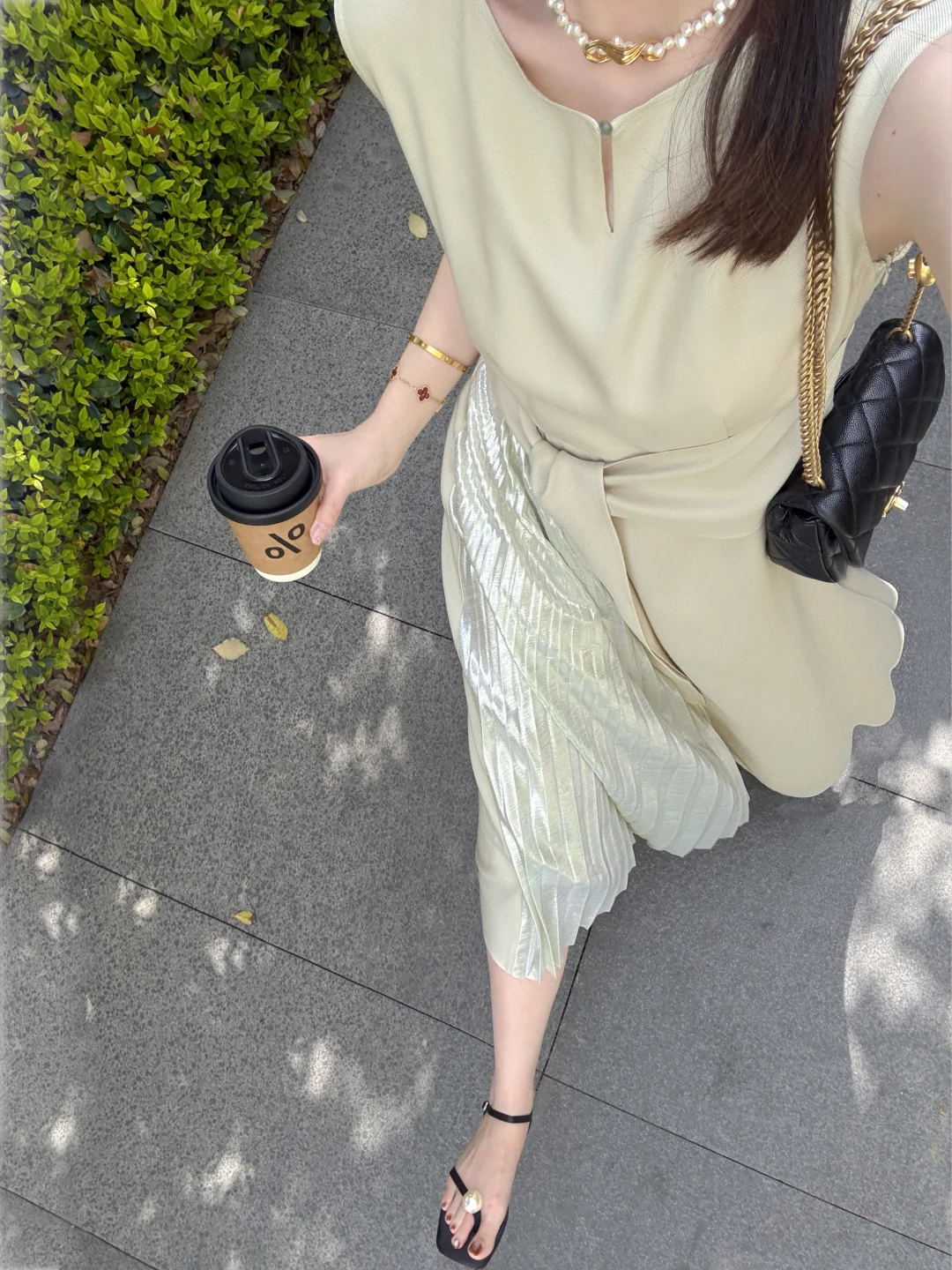 通勤约会一键切换🍈千金感连衣裙好美好温柔