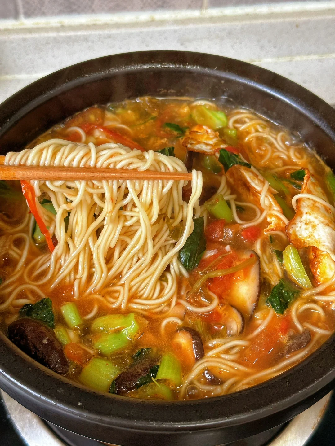 番茄开胃面简单好吃营养