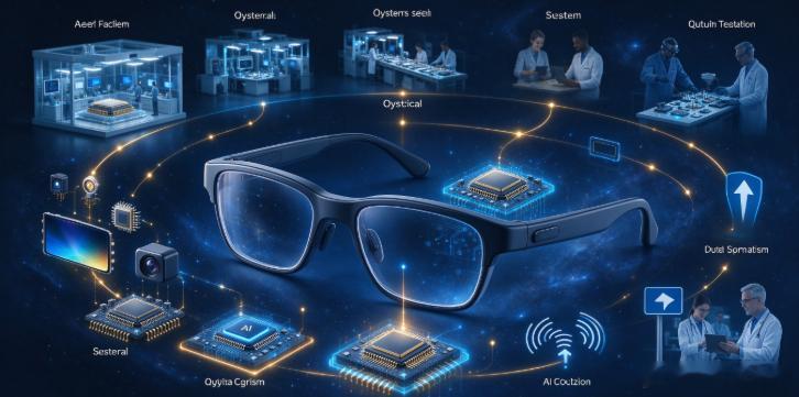 AI眼镜+端侧AI：产业链10家硬核布局的公司

本期，我们将聚焦AI从“云端”走向“眼前”的关键载体——AI眼镜与端侧AI产业链。
今年，AI眼镜正从“小众尝鲜”走向“大众常用”。IDC预测，今年全球智能眼镜市场出货量将突破2368.7万台，中国市场出货量将突破491.5万台，市场正式迈入规模化增长新阶段。全 ​