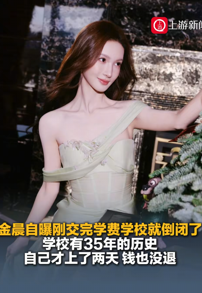 太绝了！金晨砸重金飞去美国学英语，才上了两天课，学校居然直接倒闭跑路了！
为了全英文沉浸式进修，她推掉工作去洛杉矶租房，中途甚至被造谣出国生子，顶着一堆非议硬要去上进。
结果搞笑的来了，她刚交完学费，回国办完事赶早班机飞回去，刚下飞机就傻眼了：这所35年的老牌名校宣布破产，全球校区说关就关。