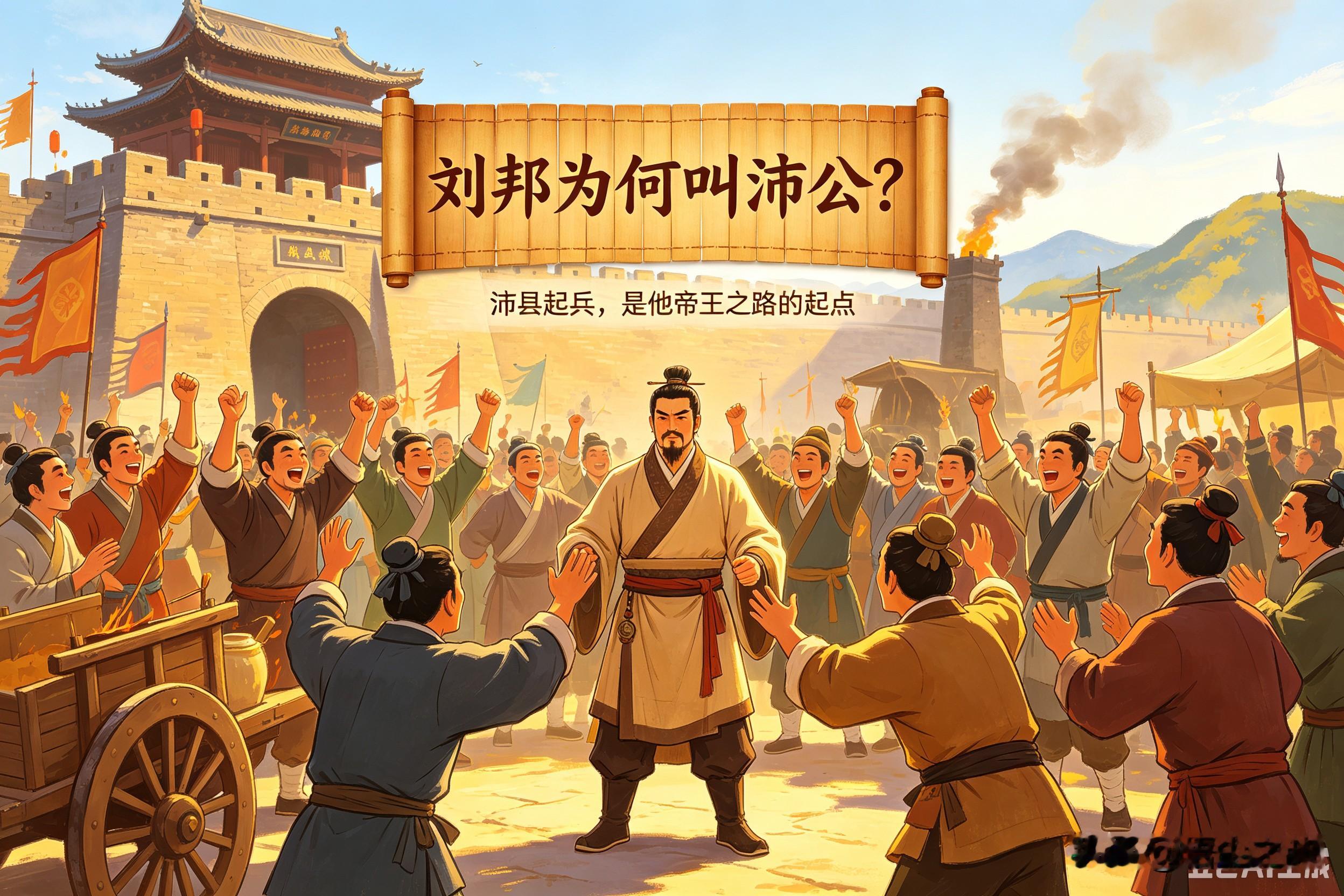 刘邦为啥叫沛公？很多人搞不清楚
 
提起刘邦，大家都知道他是汉高祖，早期为啥别人喊他沛公？
 
秦朝的时候，沛县就是今天江苏沛县一带。
刘邦早年在沛县当亭长，后来押送犯人途中出了事，干脆躲进芒砀山。
等到陈胜吴广起义，天下大乱，沛县百姓杀掉县令，想推举领头人。
大伙都看中刘邦，就把他迎回沛县，拥立他
