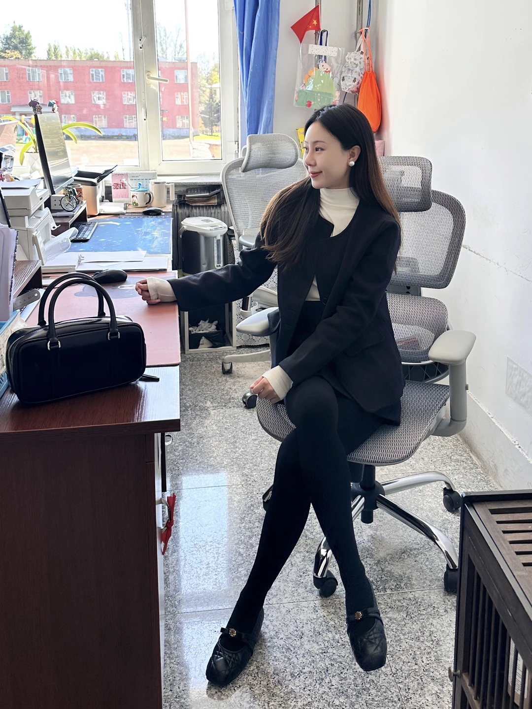 东北通勤｜教师的深秋🍂早八保暖连裤袜✨