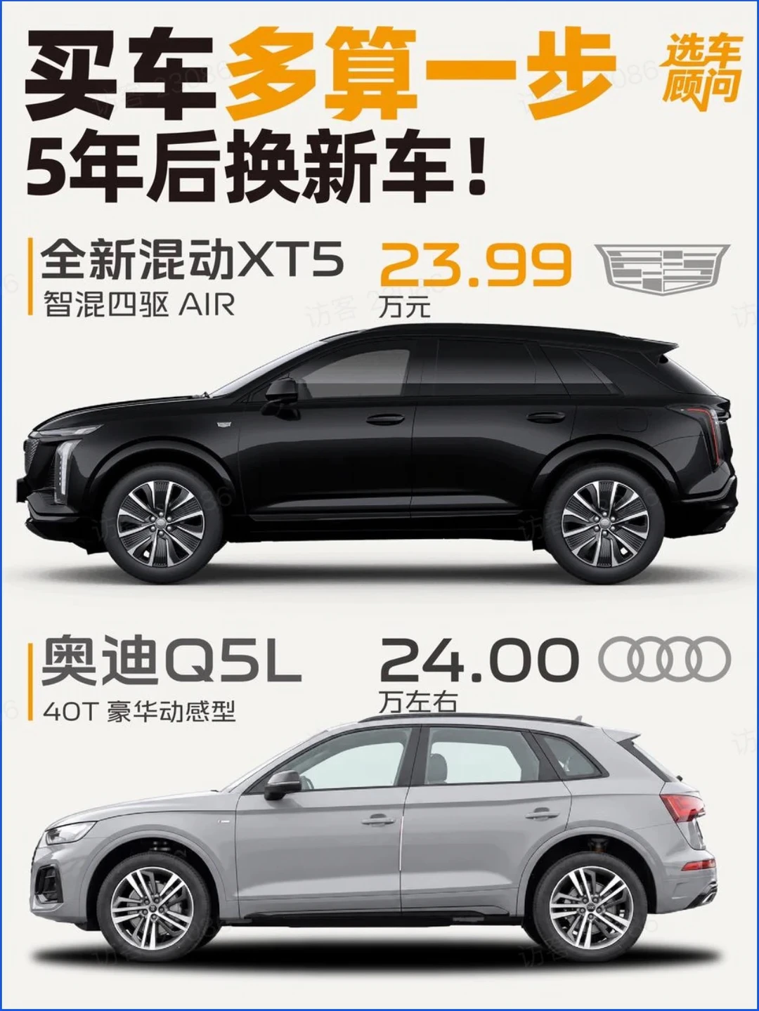 买车多算一步，5年后换新车！