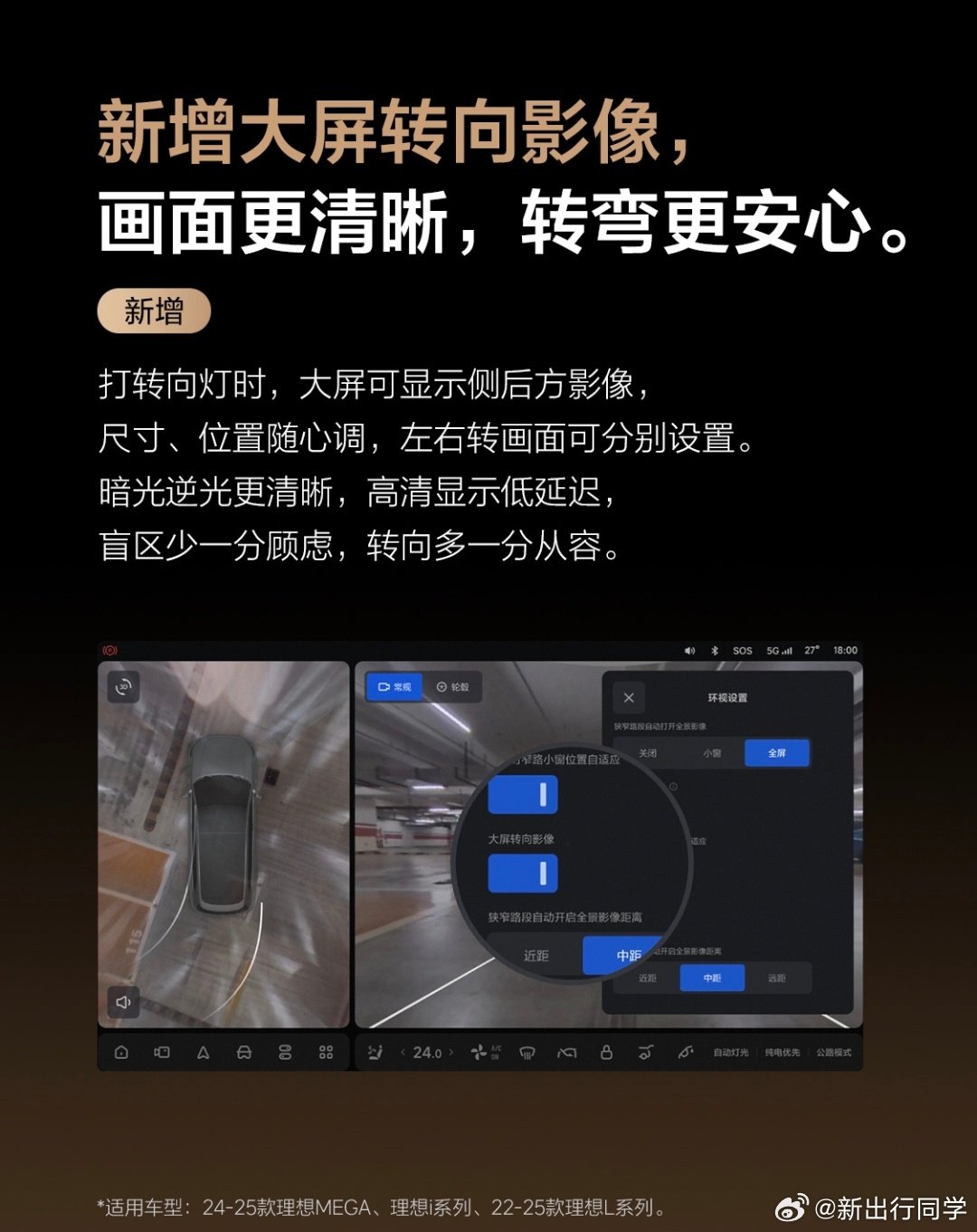 除了模型蒸馏获得新能力外，还有理想AI眼镜Livis指挥泊车，大家快OTA起来，期待各位分享

#李想谈新技术如何服务老用户# ​