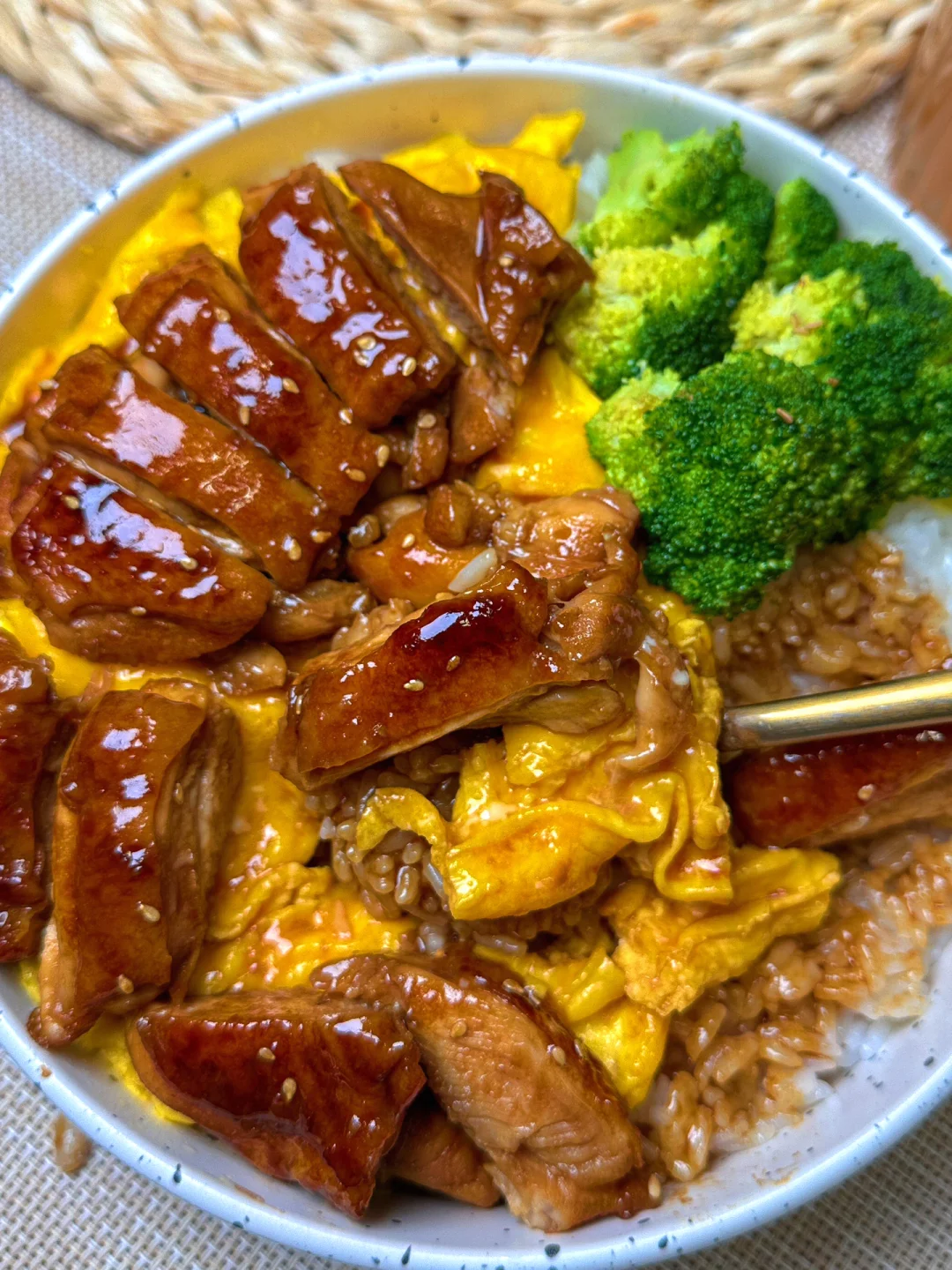 惊掉下巴！！这个滑蛋照烧鸡腿饭巨巨巨好吃！！