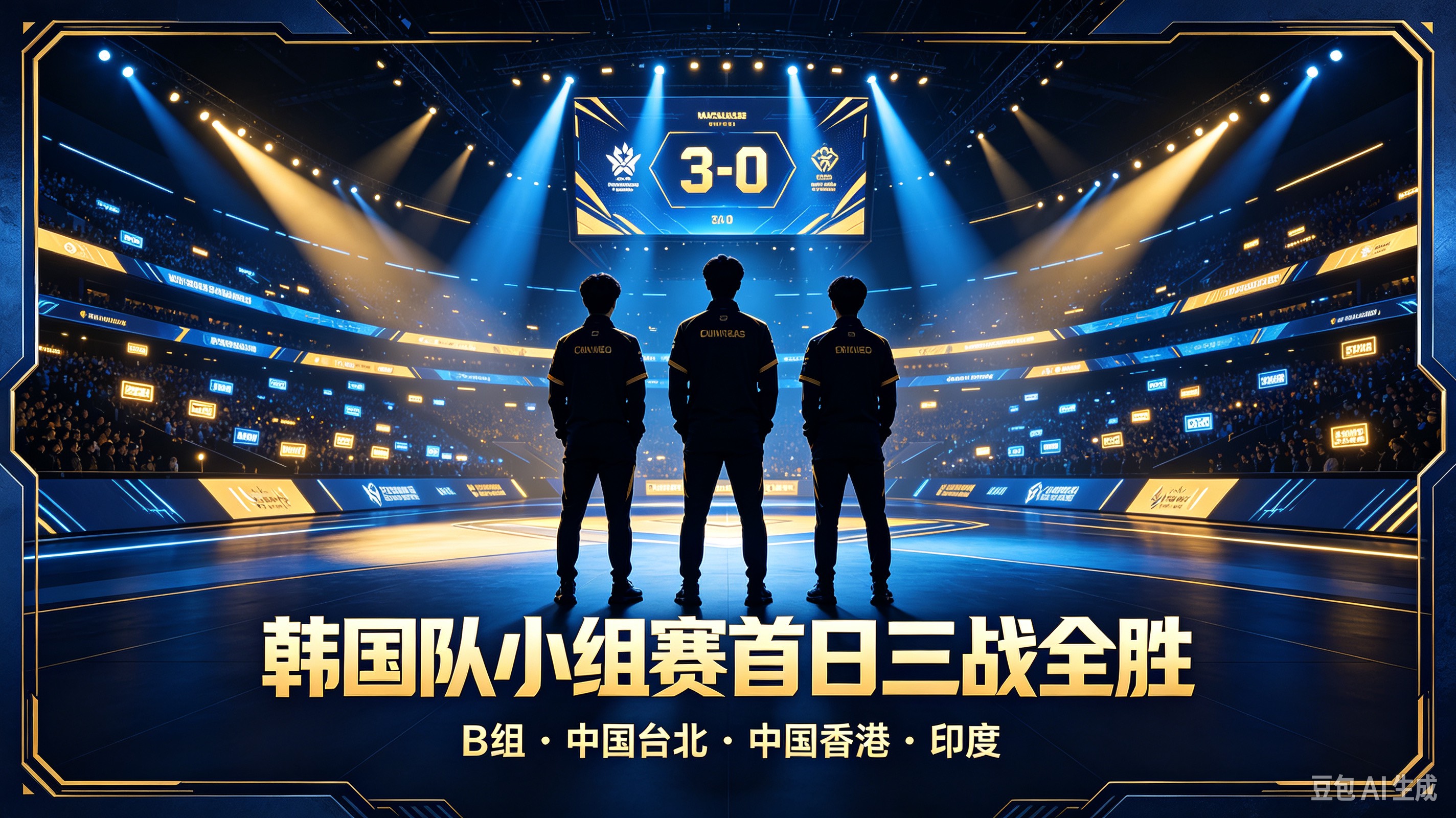 亚运会LOL项目首日的头号大新闻，韩国国家队直接在B组小组赛拿了三战全胜的完美开局。
先后碰中国台北、中国香港、印度三个对手，全程基本是速通局，三局最长的也就26分钟，Gumayusi打到上午都困得睁不开眼，Faker坐着闭目养神，旁边T1主播赶紧解释这是他的例行冥想仪式，不是不尊重对手。
当然也有