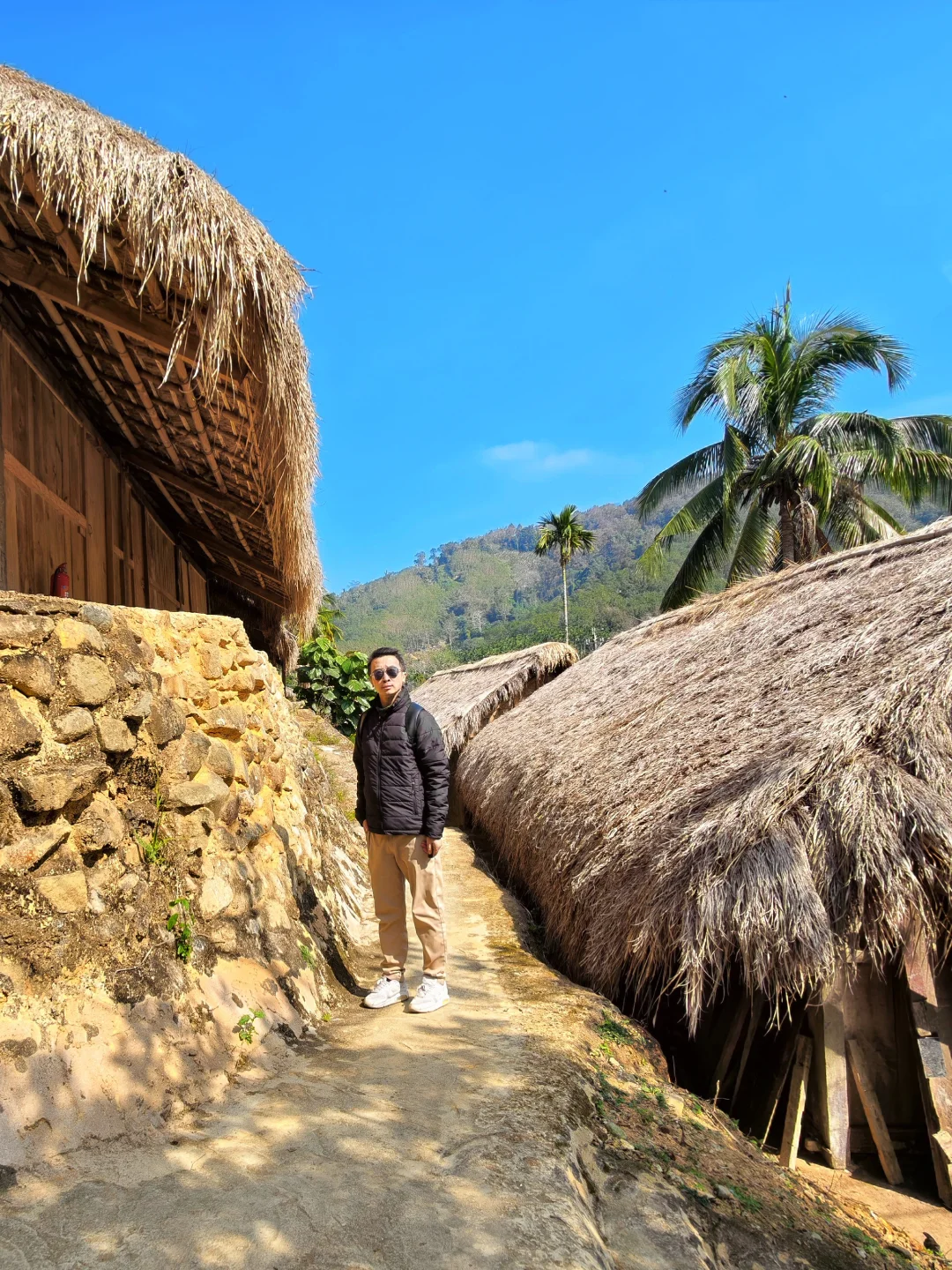 第一次在海南穿羽绒服