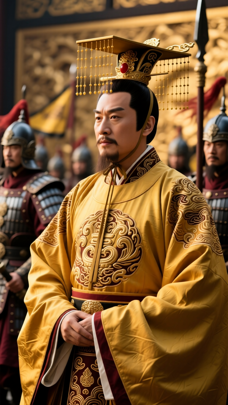 赵匡胤（927—976），即宋太祖，是中国历史上极具影响力的开国皇帝。他出身于后周禁军系统，凭借出众的军事才能与政治手腕，在乱世中逐步崛起，最终完成了从“武人”到“帝王”的转变，建立了北宋，开启了中国历史上一个新的时代。

五代十国时期，藩镇割据、政权更迭频繁，社会动荡不安。赵匡胤长期在军旅中历练，