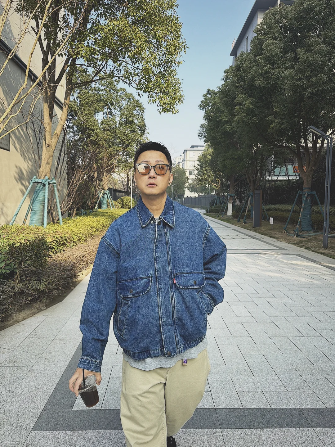 OOTD｜最近的气温可以穿牛仔衣了