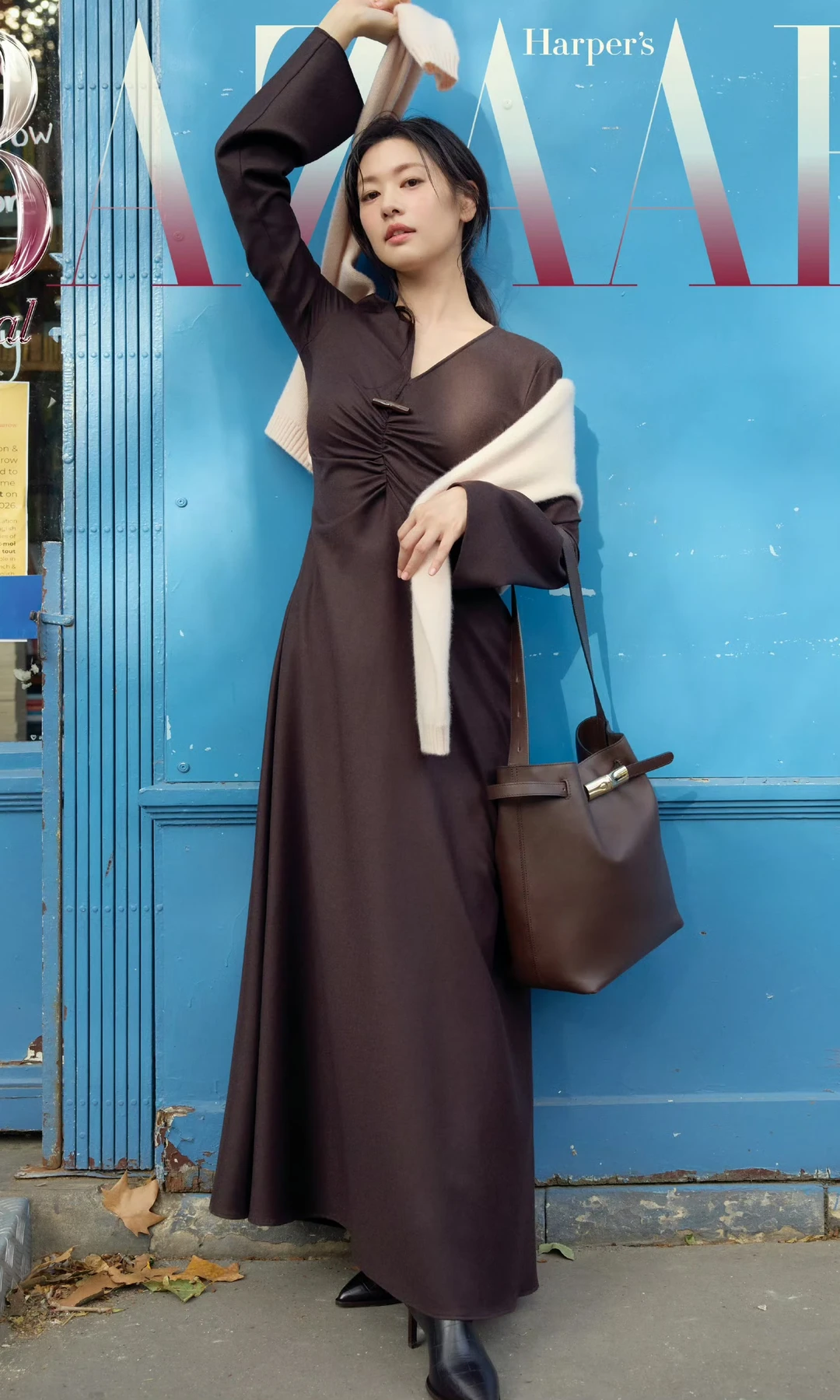 郑素敏 x Longchamp｜Harper's BAZAAR