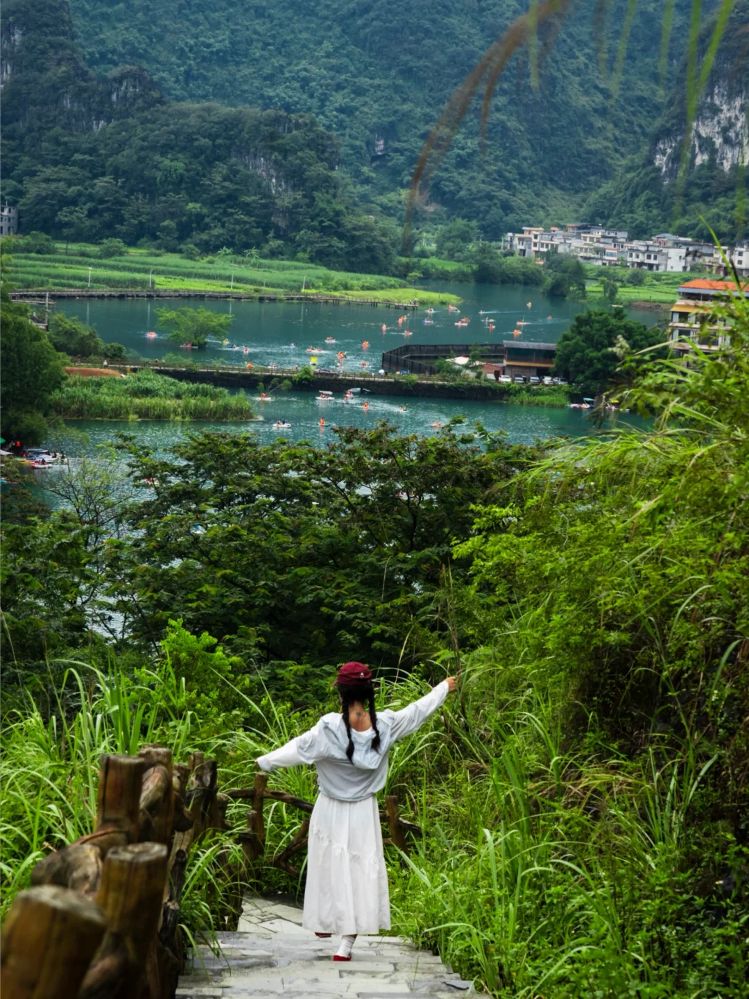错过河池=错过广西一半仙境！花河+天坑绝了