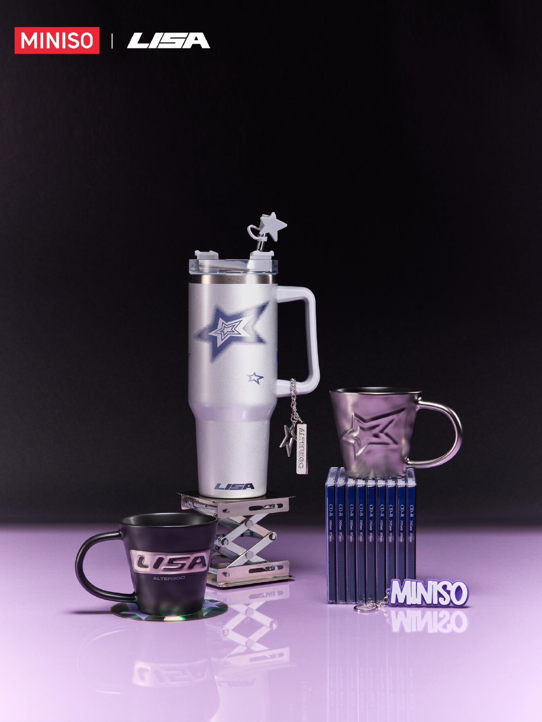 五角星与雪绒花｜
那些有Lisa元素的联名产品

PlayStation MINISO名创优品 Bvlgari宝格丽 BOSE

#Lisa疑似与blue谈恋爱了# ​