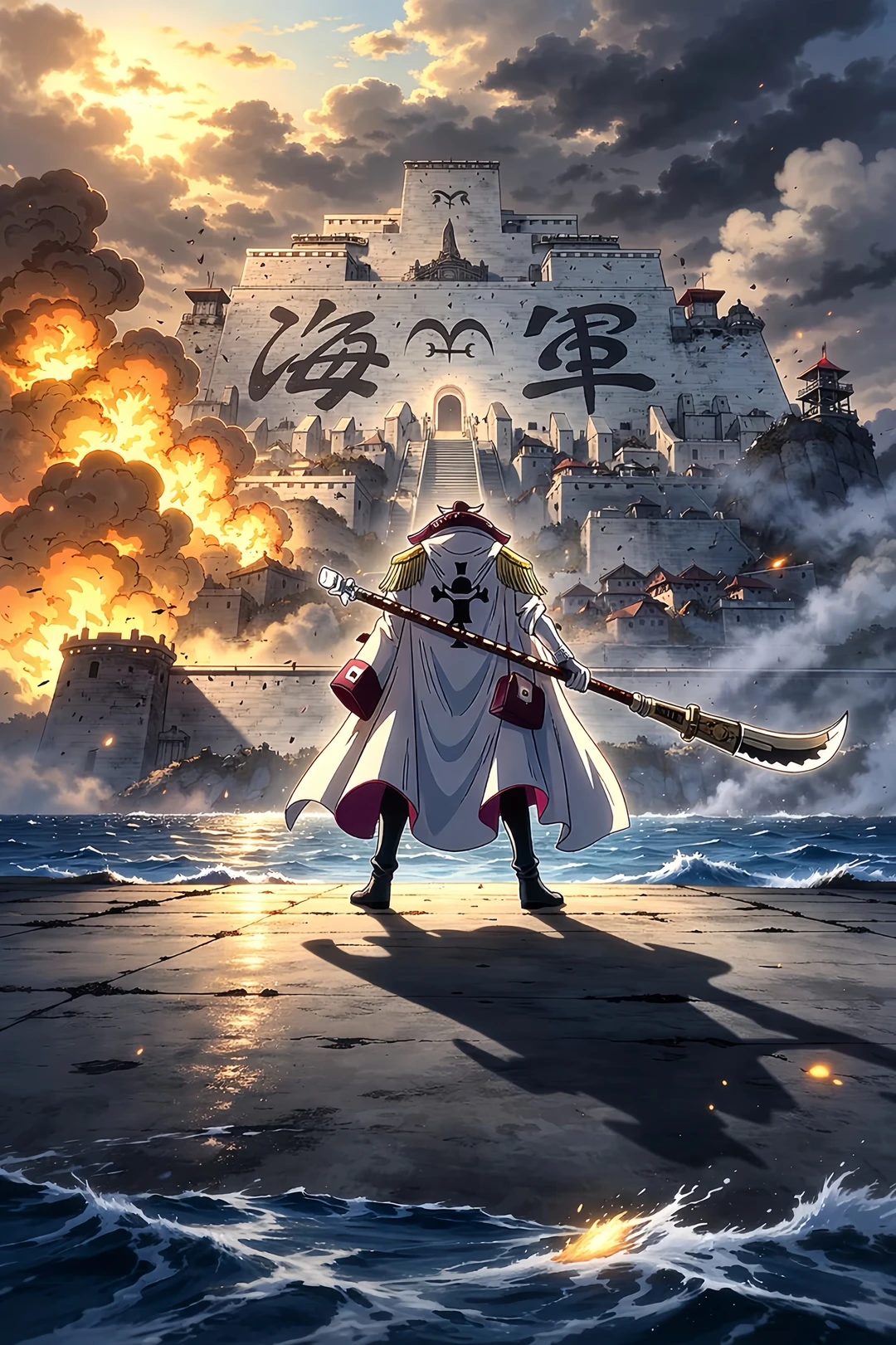 海贼王壁纸｜白胡子