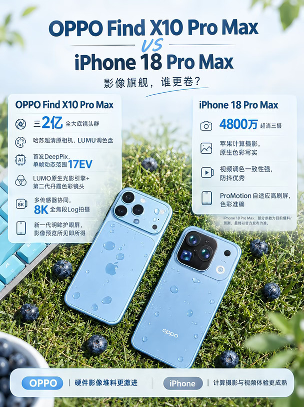果子还在挤牙膏，OPPO已经把料堆到天花板了
