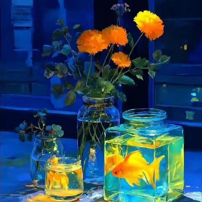 🎐        浅秋，薄念，花不语，风却懂！        ​​​...