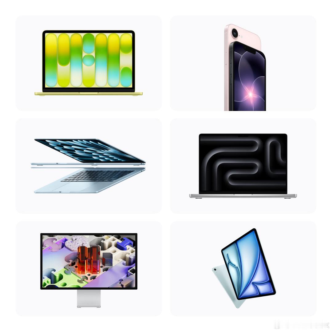 今天，我们迎来了 MacBook Neo。全新 iPhone 17e...