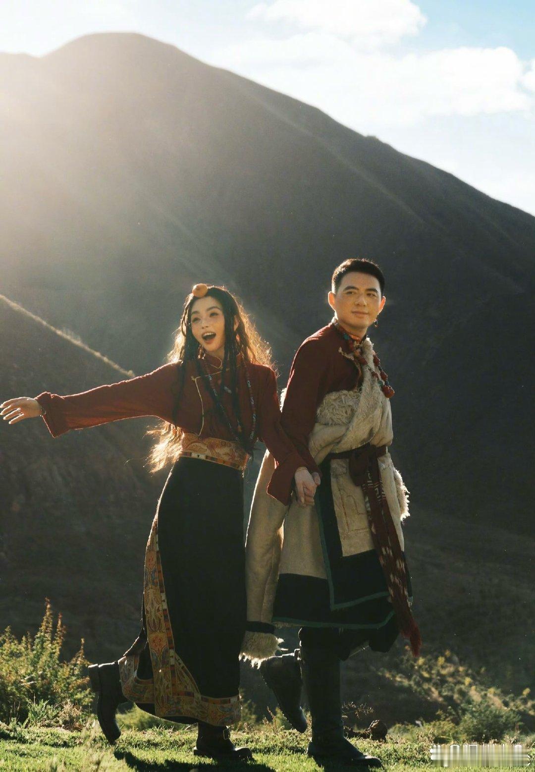 高晓松前妻夕又米高原大片，现任神似刘畊宏 ​