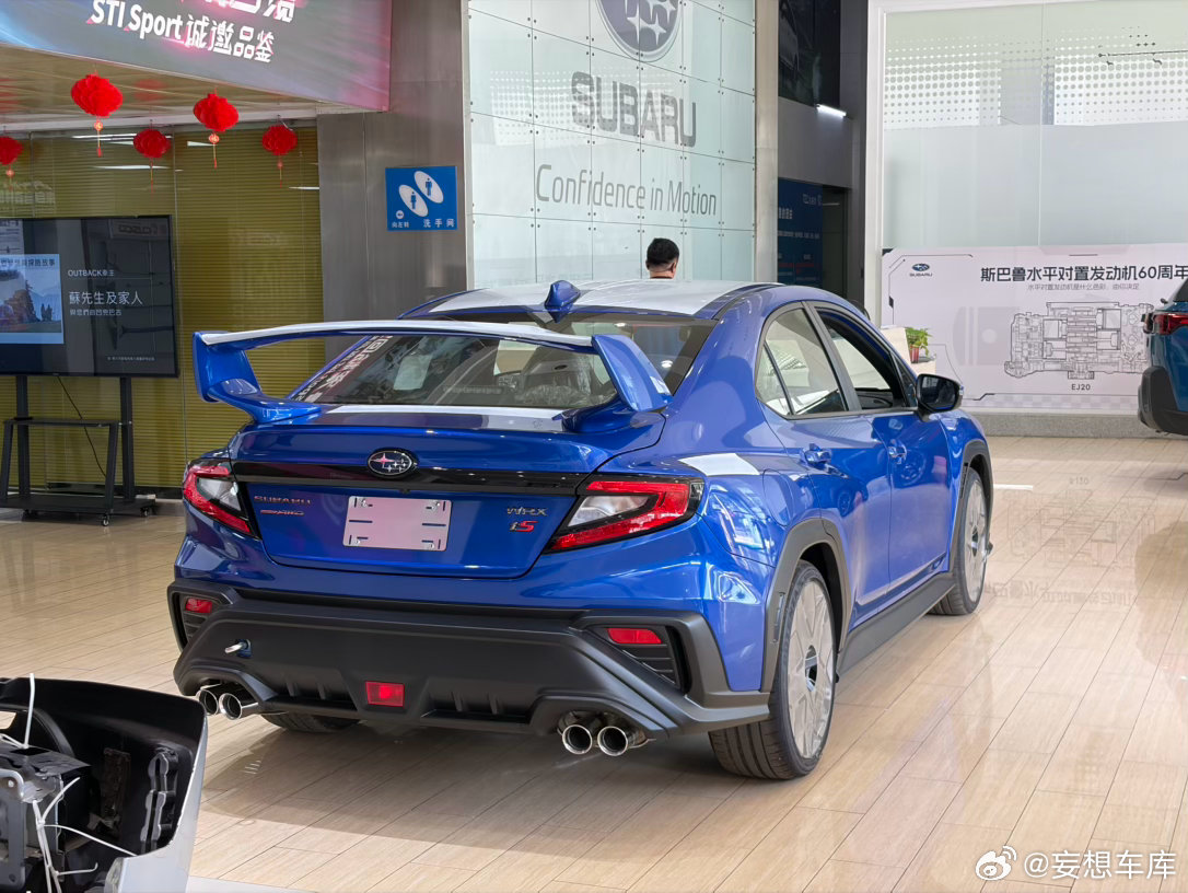 斯巴鲁WRX ts版，这一批进国内就50台，手动挡#国内稀有车# ​