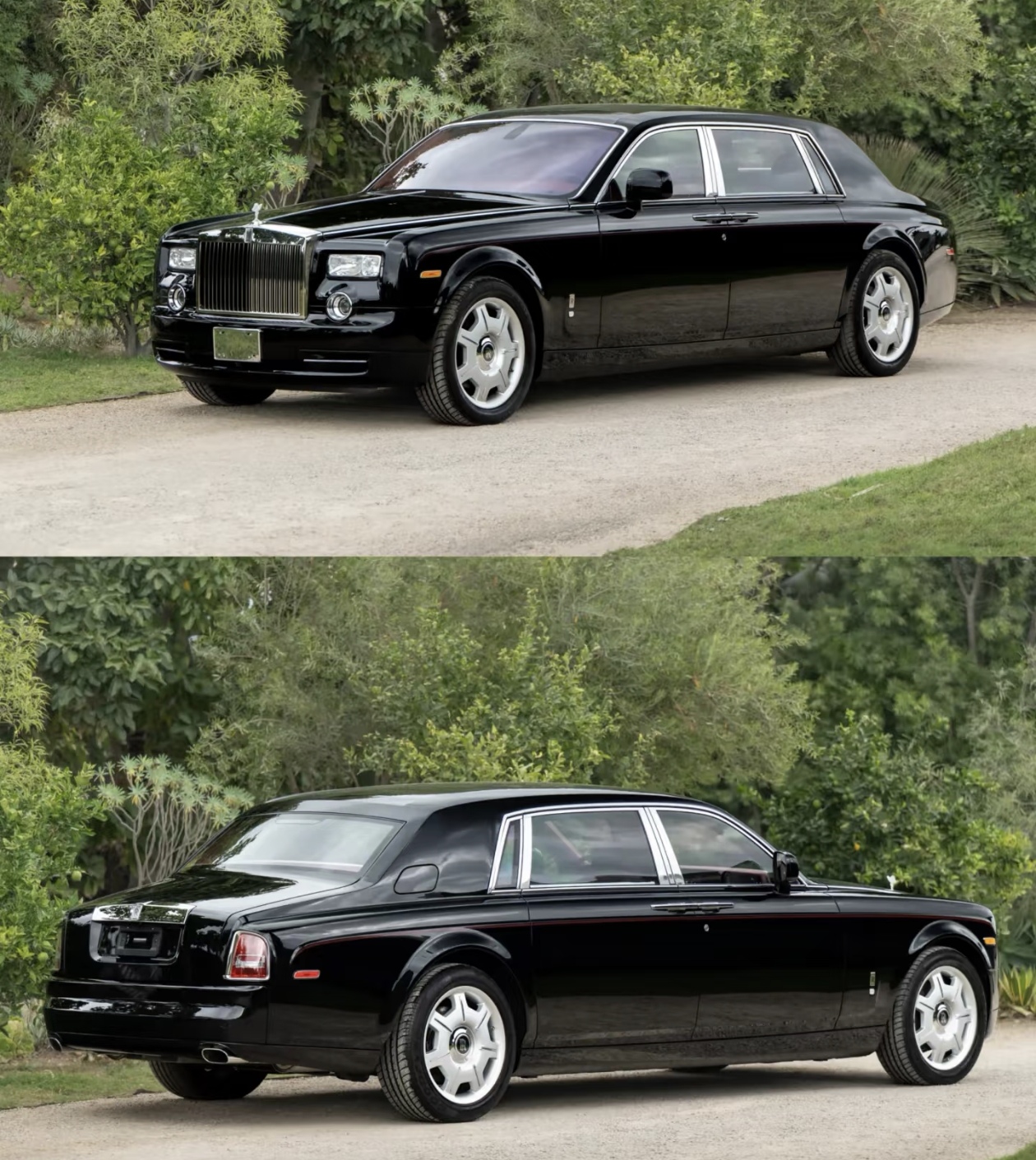 第七代劳斯莱斯幻影加长版EWB，搭载6.7L V12发动机，动力输出沉稳顺滑，长轴距版本后排空间宽敞奢华，商务接待格调直接拉满。（2010 款+2016 款+2006 款）
注：EWB 是 ​​Extended Wheelbase​​ 的缩写，直译就是&34;加长轴距&34;。

通常我们所说的现代劳斯莱斯幻影