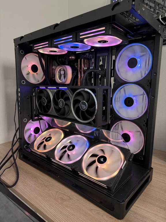 西雅图出 9800x3d rog 夜神5080 主机