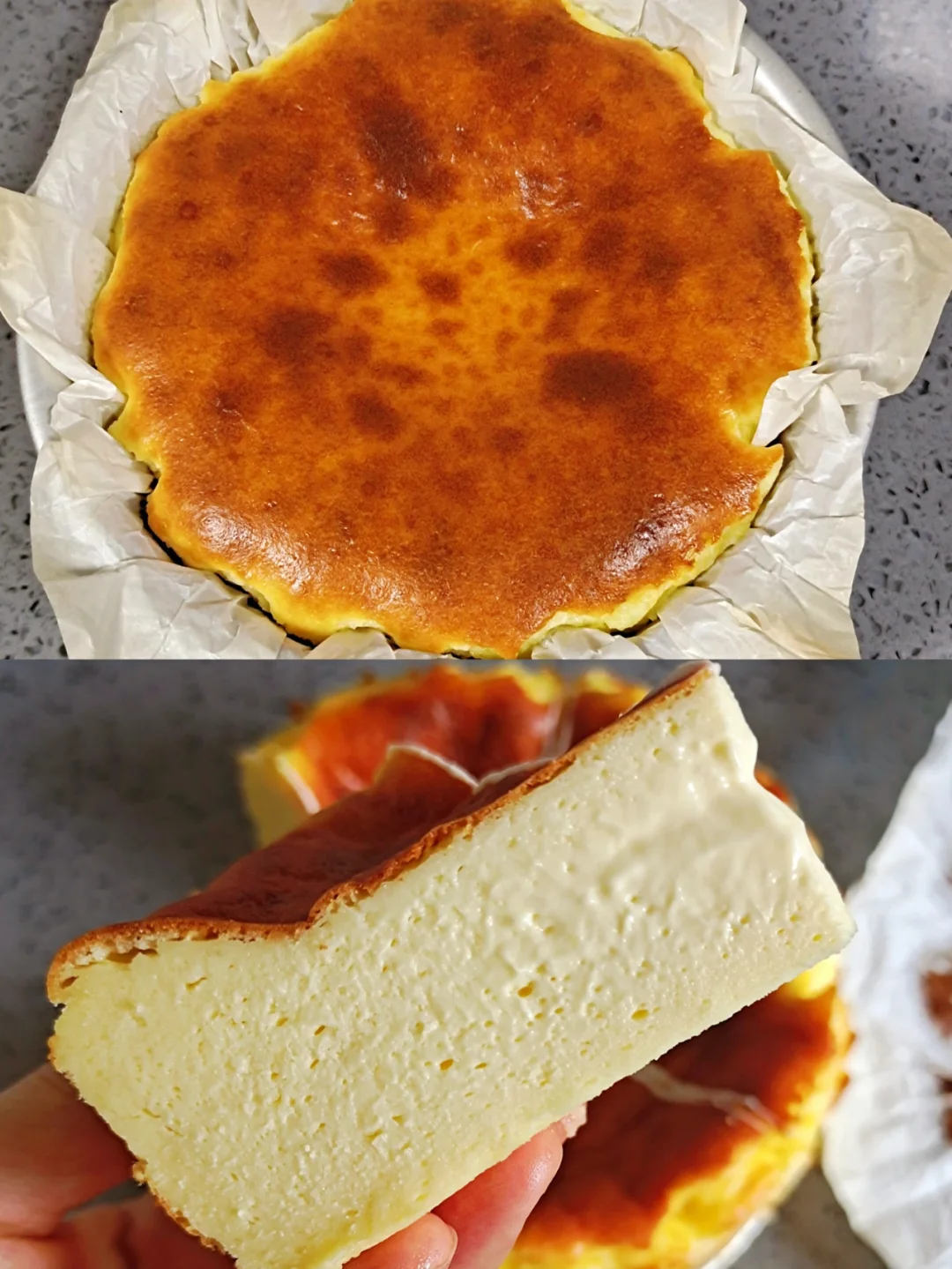 搅一搅就超级好吃的巴斯克芝士蛋糕