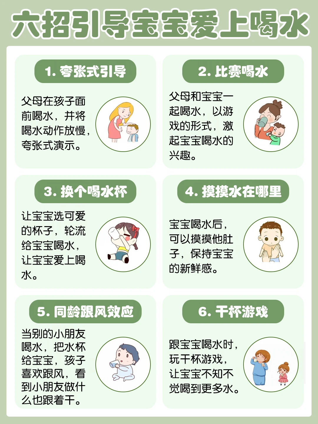 👶六招引导宝宝爱上喝水💦