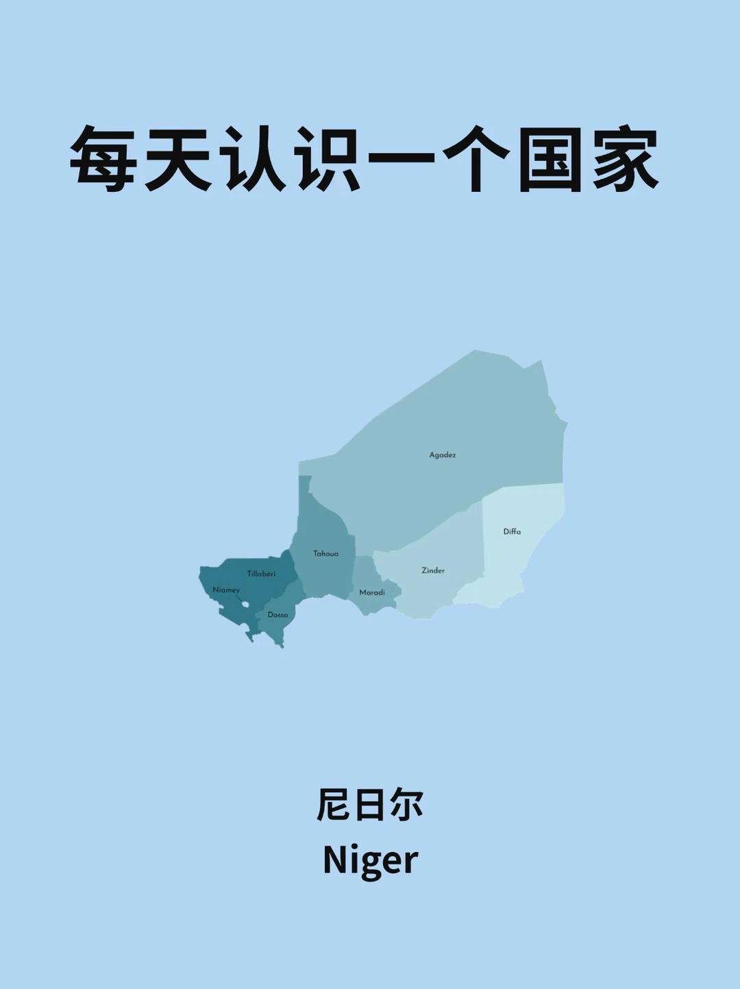 每天认识一个国家—尼日尔🇳🇪