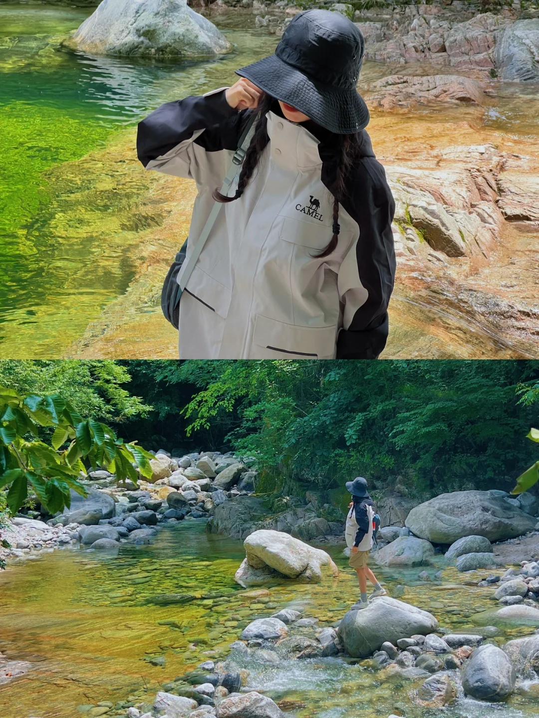 秦岭5个人少朔溪地|独享一片潭🌿带上冲锋衣