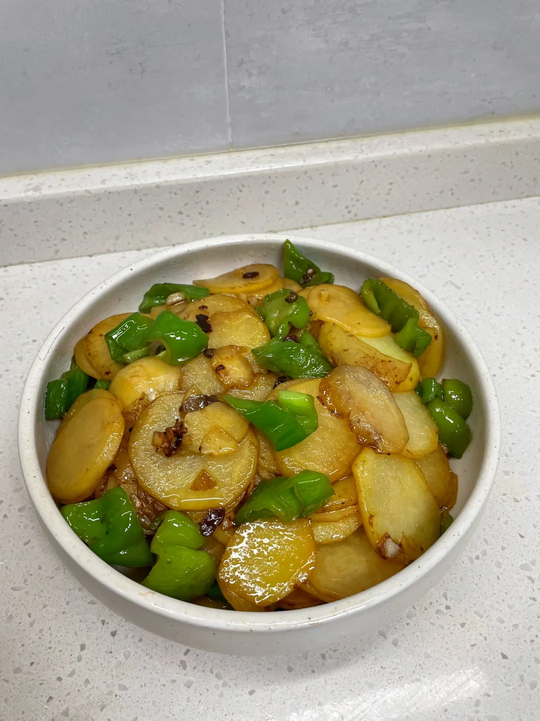 简单又好吃的土豆片，太费米饭了🤤