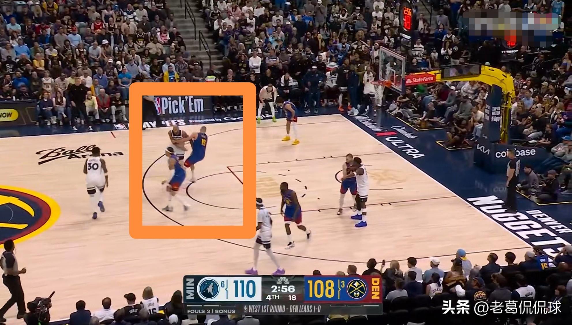 掘金巨星约基奇真是当今联盟的假摔之王！在今天掘金主场迎战森林狼的季后赛...