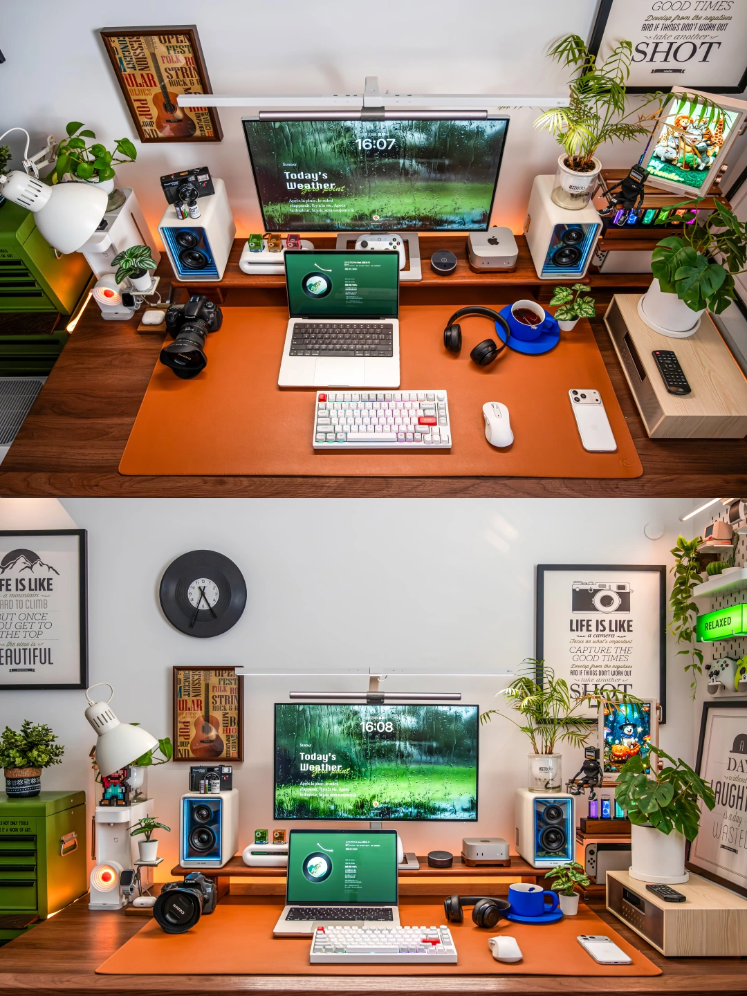 精致桌面氛围感拉满|效率与颜值双在线